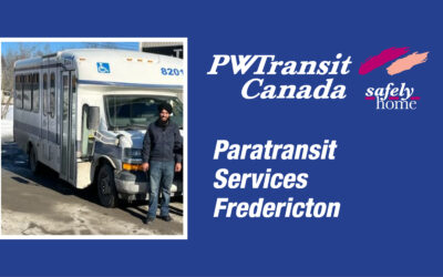 Fredericton Paratransit Driver Honoured for Outstanding Dedication and Perfect Attendance